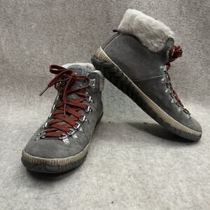 Sorel Out N About NL3406-052 Womens Gray Waterproof Boots Size 7.5